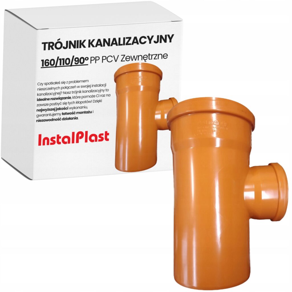 KANALTRITTSTÜCK PP 160/110/90 ST PVC AUSSEN