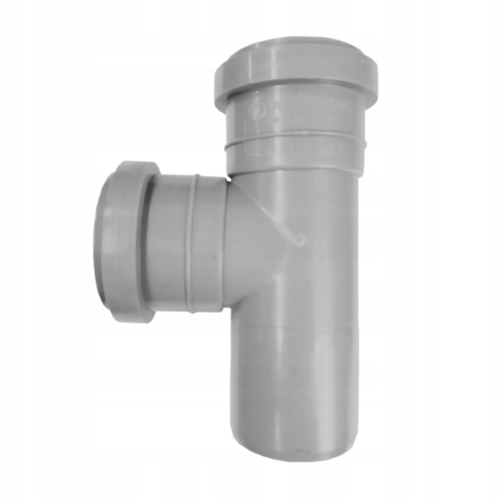 ABWASSER-T-STÜCK GRAU FI 75/75/90° PP INTERN