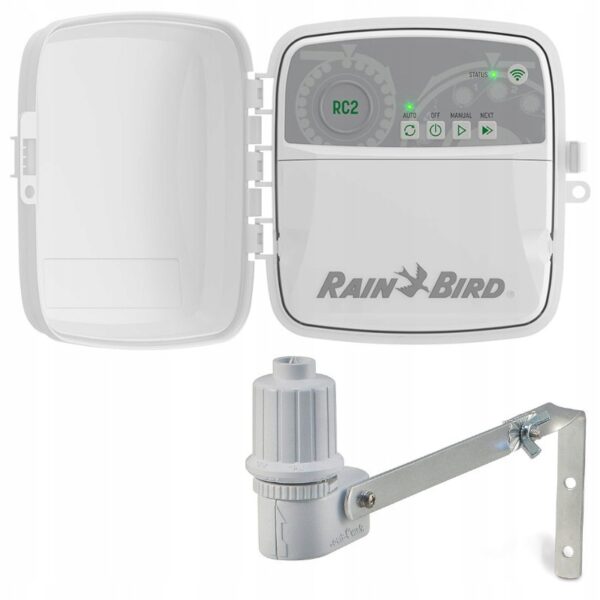 Externer WiFi-Steuergerät und RSD-BEX-Sensor – Rain Bird RC2 8 – 8 Sektionen