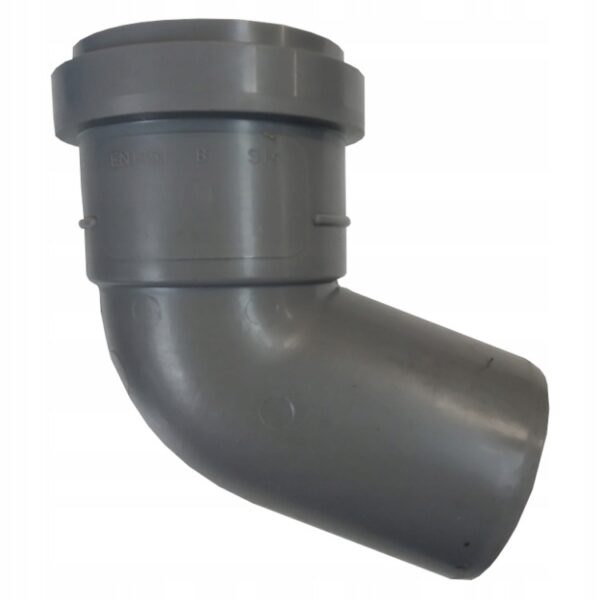 ABWASSER-KRÜMMER FI 50/67 PVC KRÜMMER PP GRAU – Bild 3