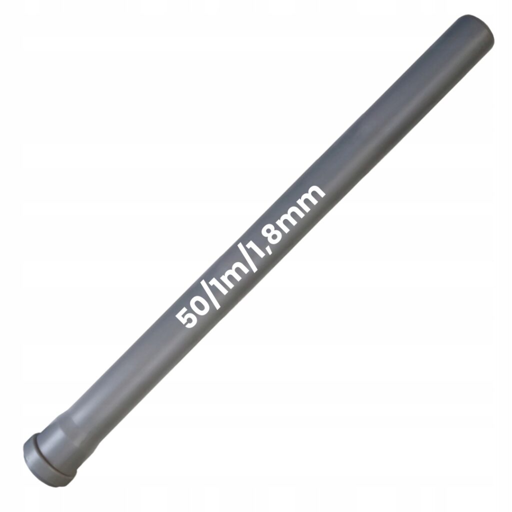 ABWASSERROHR FI 50 MM 1M PVC PP INNEN