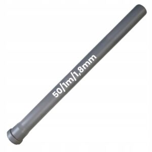 ABWASSERROHR FI 50 MM 1M PVC PP INNEN