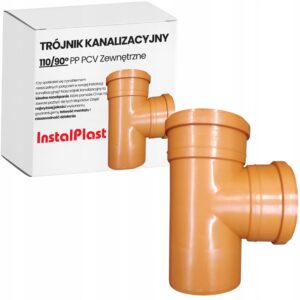 Abfluss Rohr T Stück PP 110/90° - Profi Qualität | Shop
