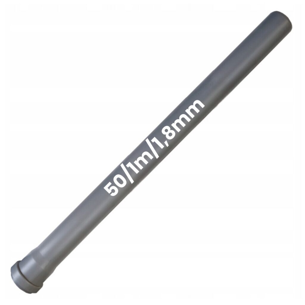 ABWASSERROHR FI 50 MM 1M PVC PP INNEN
