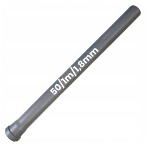 ABWASSERROHR FI 50 MM 1M PVC PP INNEN
