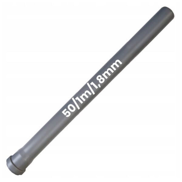 ABWASSERROHR FI 50 MM 1M PVC PP INNEN