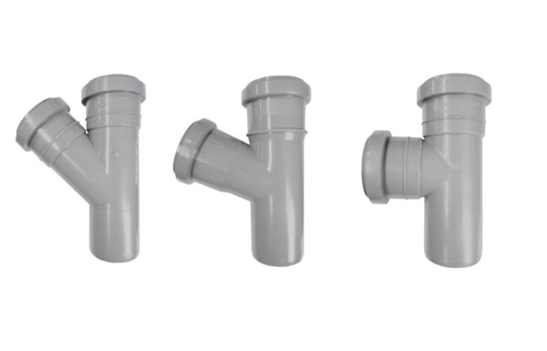 ABWASSER TEE GRAU FI 75/75/67° PP INTERN – Bild 2