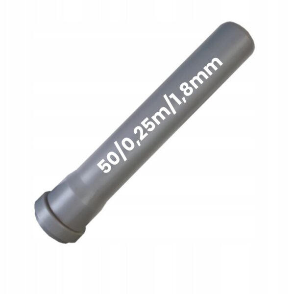 PVC ABWASSERROHR PP 50 0,25M INNENROHR FI
