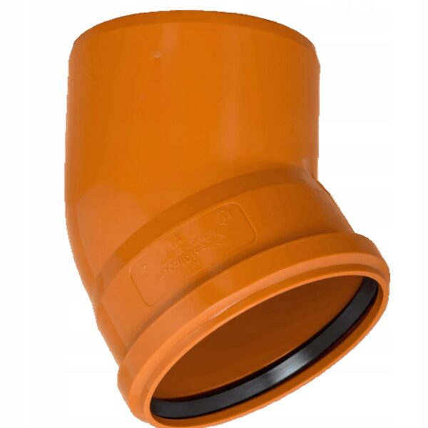 ABWASSER-KRÜMMER FI 110/45 PVC KRÜMMER – Bild 5