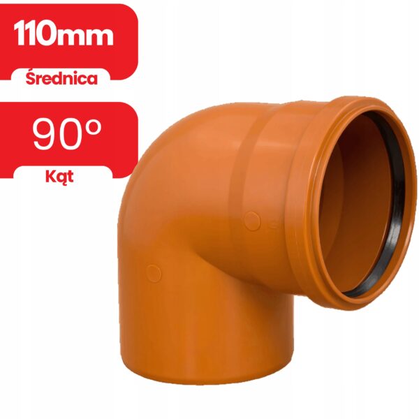 ABWASSERKRÜMMER FI 110/90 PVC KRÜMMER – Bild 2