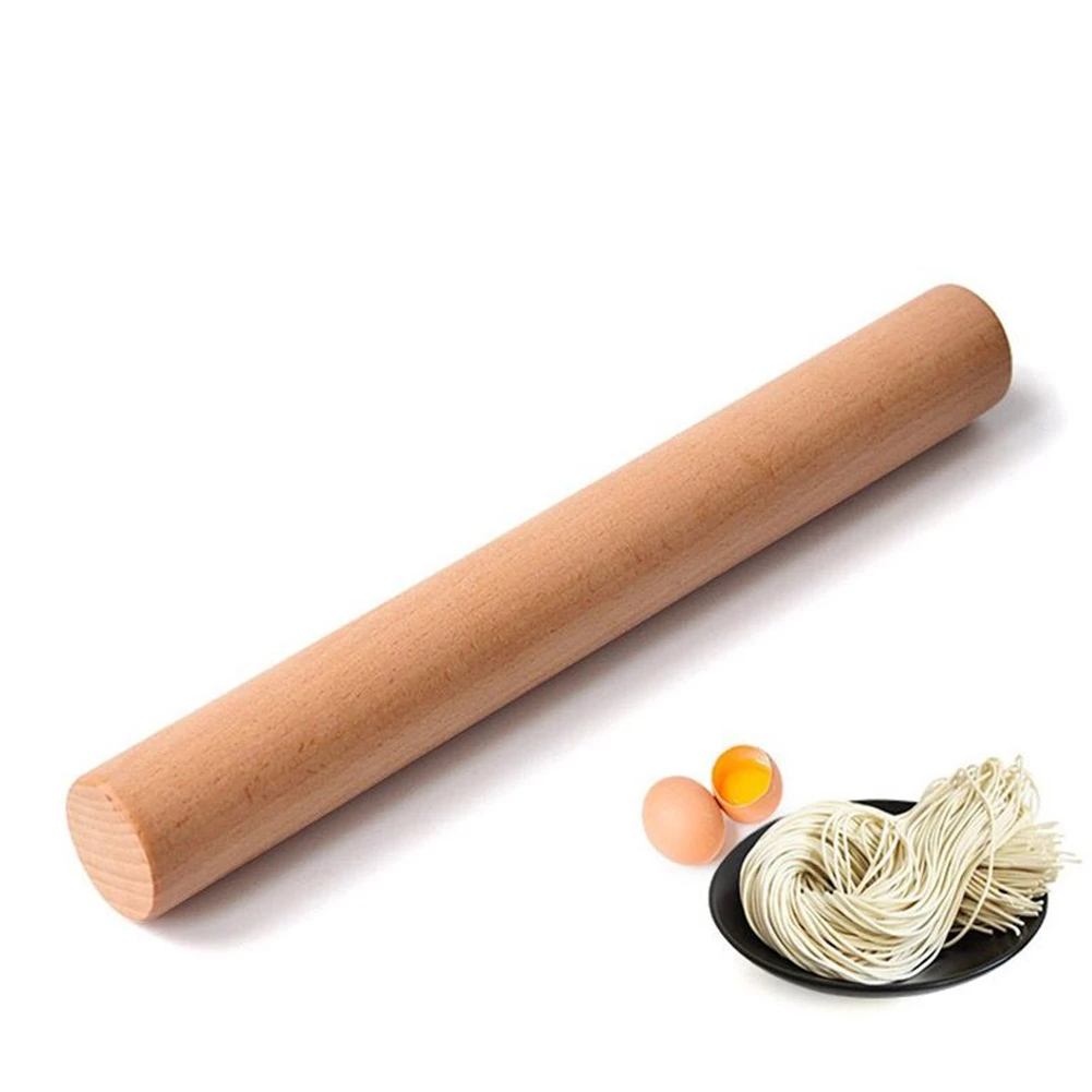 Mini Nudelholz Buchenholz - Kleiner Teigroller für Teigtaschen und Kekse