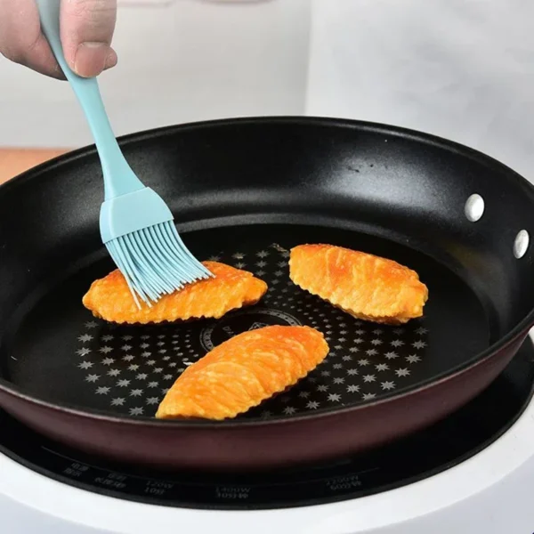 Silikon Ölpinsel - Hitzebeständiger Backpinsel für Grill und Küche – Bild 4