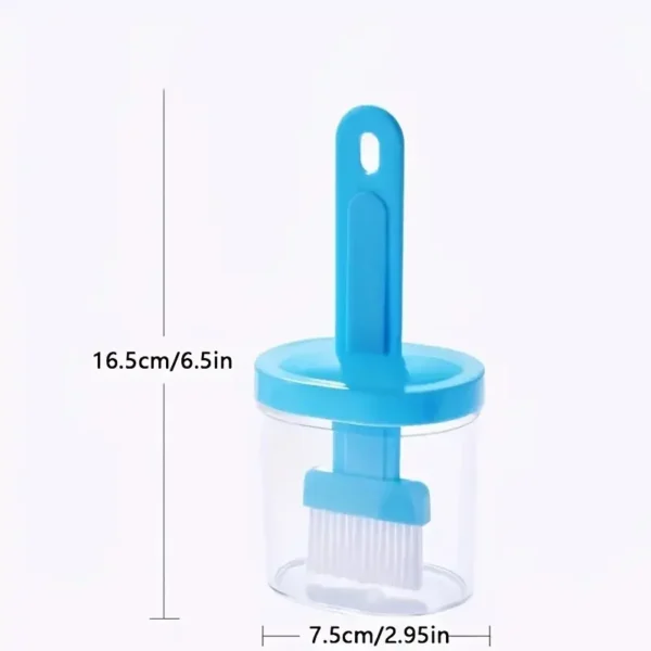 Silikon Ölspender mit Pinsel 2in1 - Praktische Ölflasche für Küche & Grill – Bild 5
