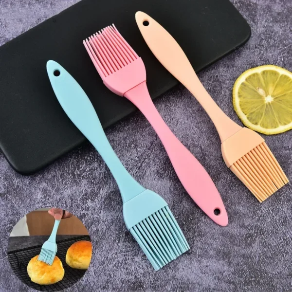Silikon Ölpinsel - Hitzebeständiger Backpinsel für Grill und Küche – Bild 2