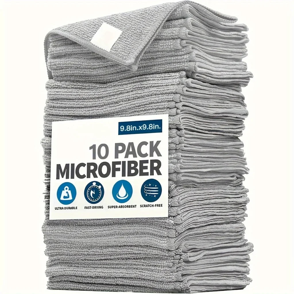 Premium Mikrofaser Küchentücher Set - Saugstarke Reinigungstücher 5/10/20 Stück